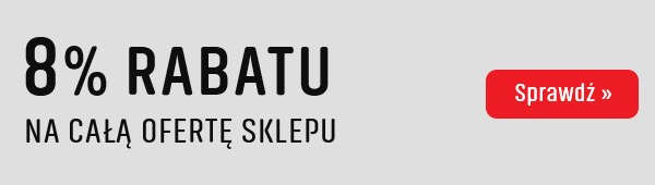 8% Rabatu na całość oferty