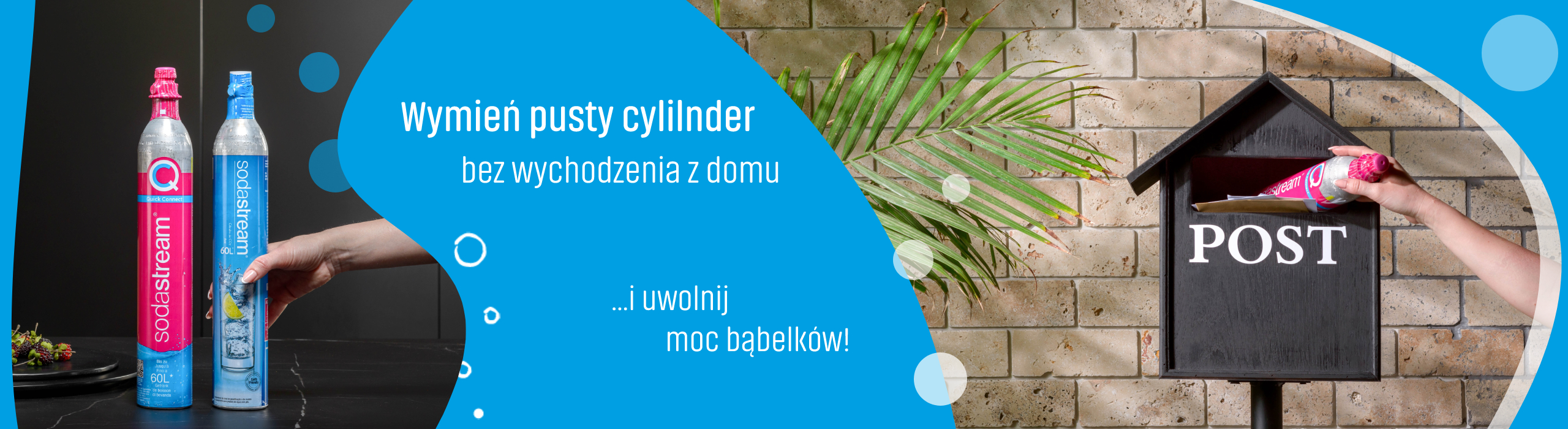 Wymiana cylindra SodaStream