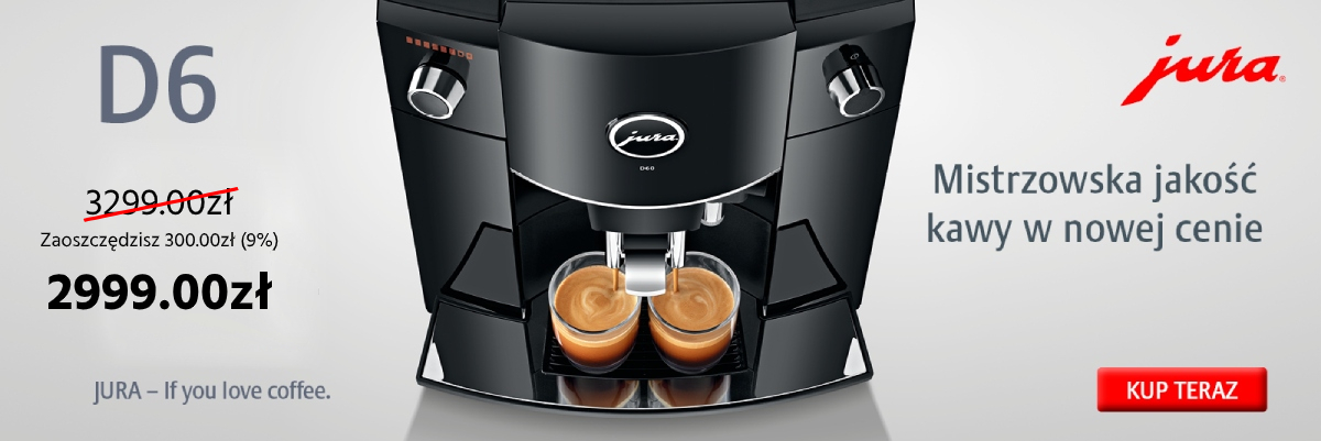 Ekspres do kawy Jura D6 Piano Black