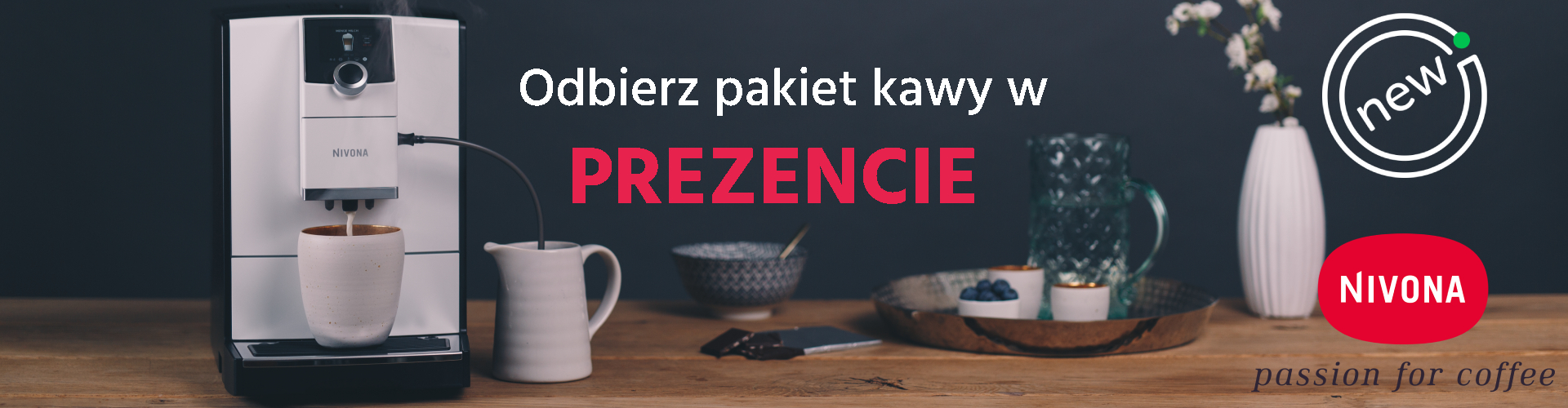 Odbierz pakiet kawy w prezencie