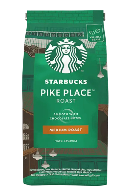 Kawa ziarnista STARBUCKS® Pike Place Roast 450g