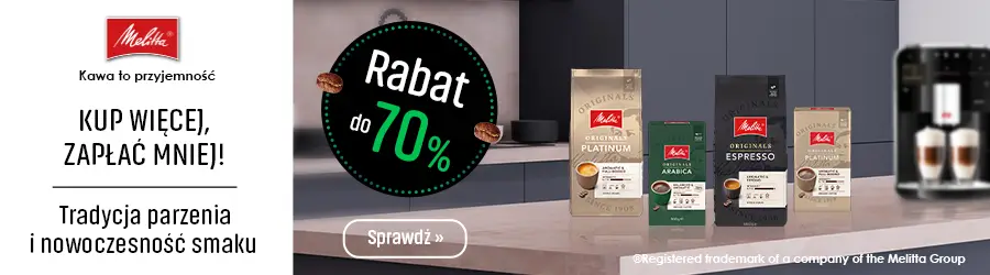 Kup więcej i zapłać mniej z kawami Melitta Originals