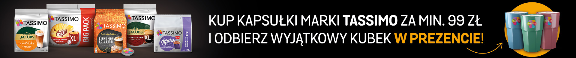 kup kawy TASSIMO i odbierz kubek