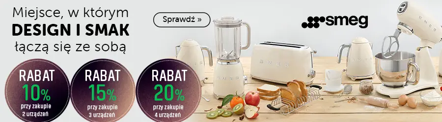 Zrób rewolucję w kuchni! Wyjątkowa promocja na sprzęt SMEG