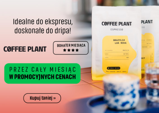 
Kawy COFFEE PLANT - Bohater Miesiąca w Konesso!