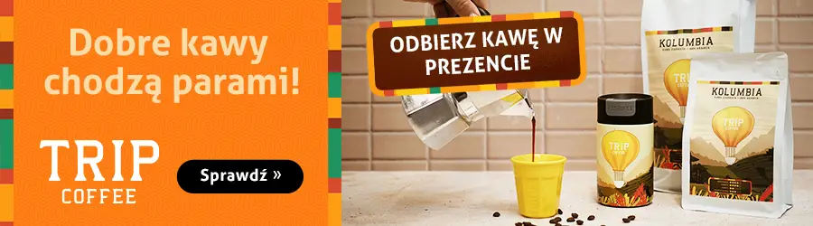 Dobre Kawy Chodzą Parami! Zgarnij Gratis od TRIP COFFEE