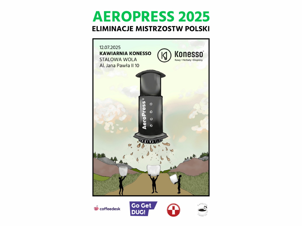 Eliminacje Mistrzostw AeroPress 2025 Kawaiarnia Konesso