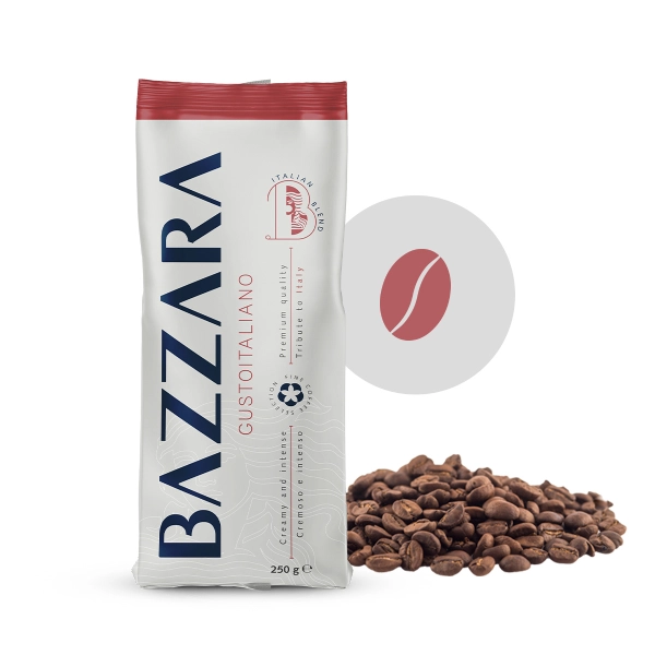 Bazzara Gustoitaliano 100% Robusta Italian Blends