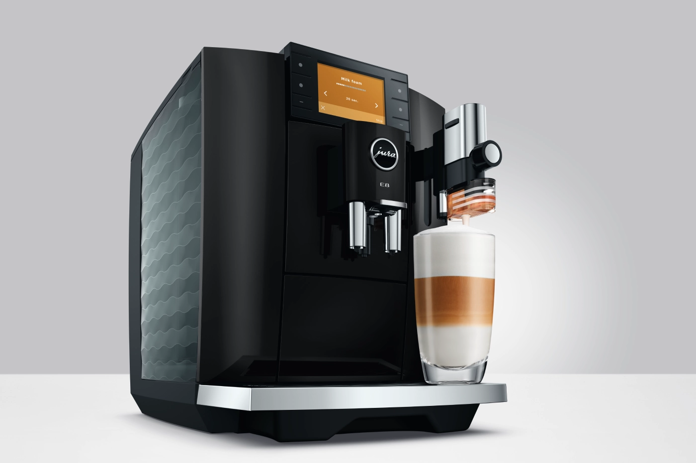 Ekspres JURA E6 (ED) do kaw czarnych i kaw mlecznych ze Sweet Foam