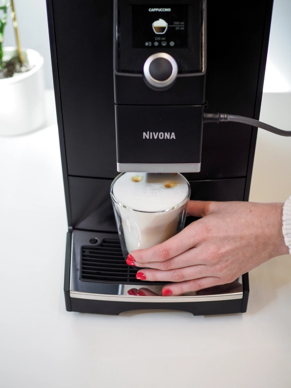 One Touch Cappuccino w ekspresie Nivona - cappuccino za naciśnięciem przycisku