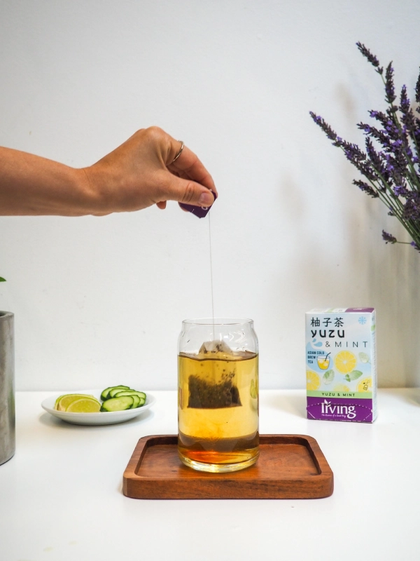Herbaty na zimno Cold Brew Irving - wystarcz odczekac 10 minut