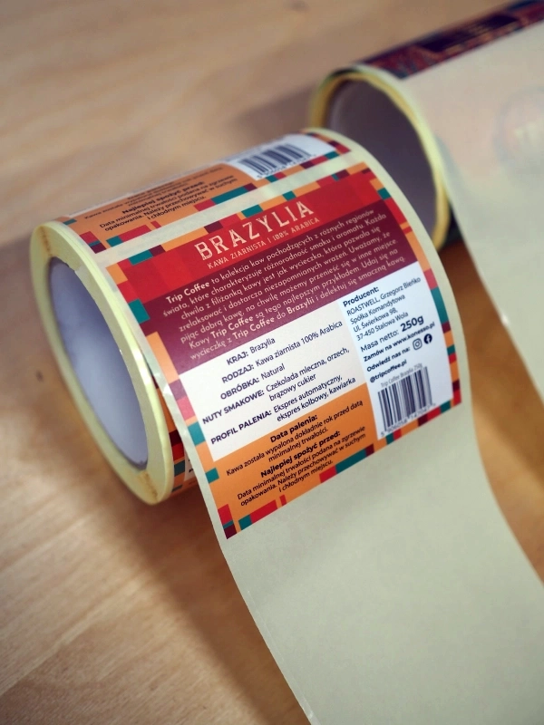 Etykieta kawy