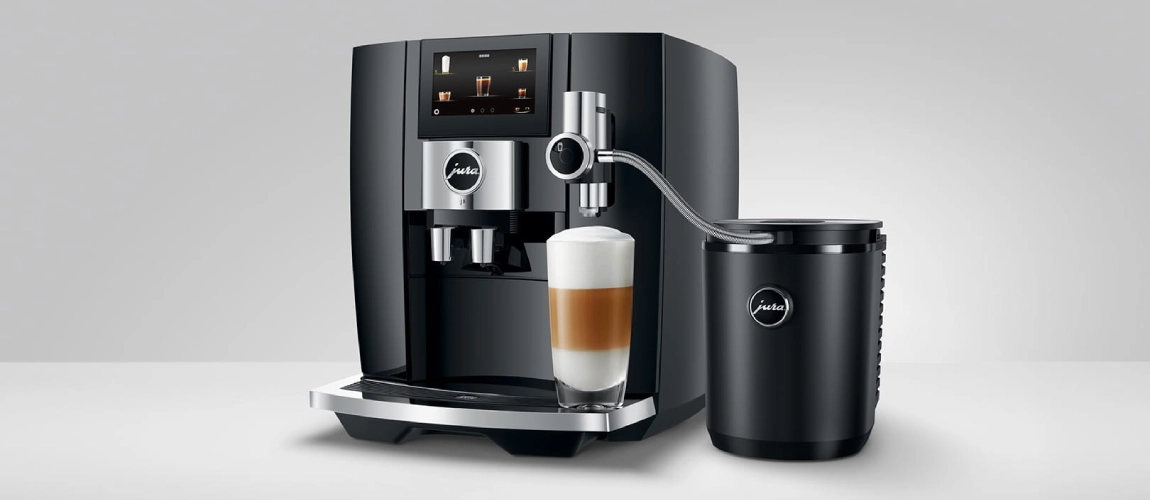 Ekspres Jura i lodówka do mleka Cool Control