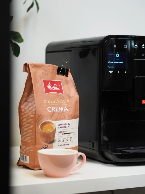 Jak zaparzyć kawę Melitta Crema Origin w ekspresie automatycznym
