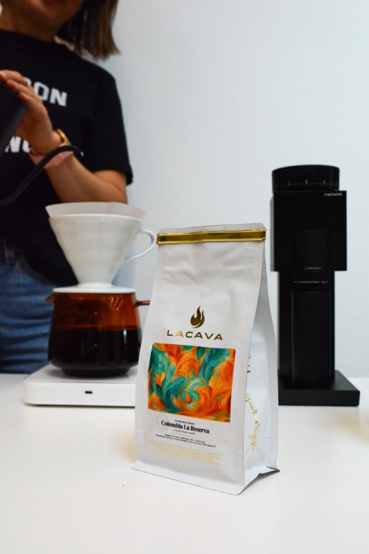 Kawa ziarnista LaCava Colombia La Reserva - jak zaparzyć