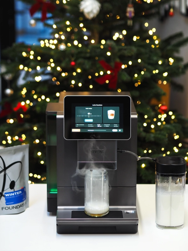 Kawa zimowa Foundation Coffee Roaster w ekspresie automatycznym Nivona