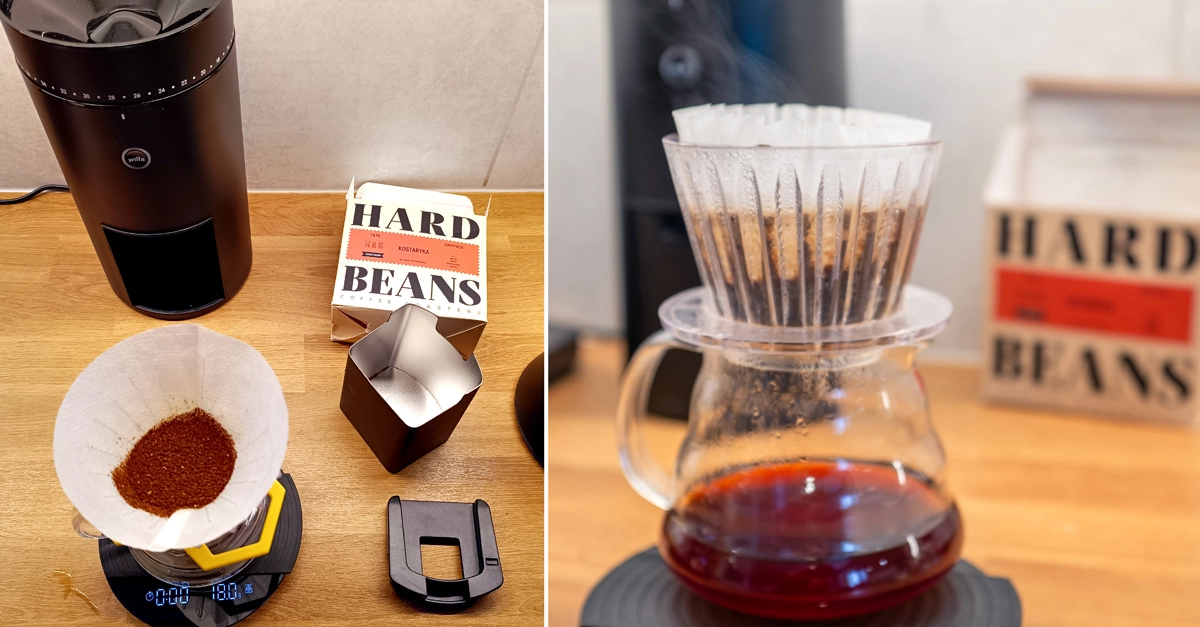 Młynek do przelewowych metod parzenia - Wilfa Evo