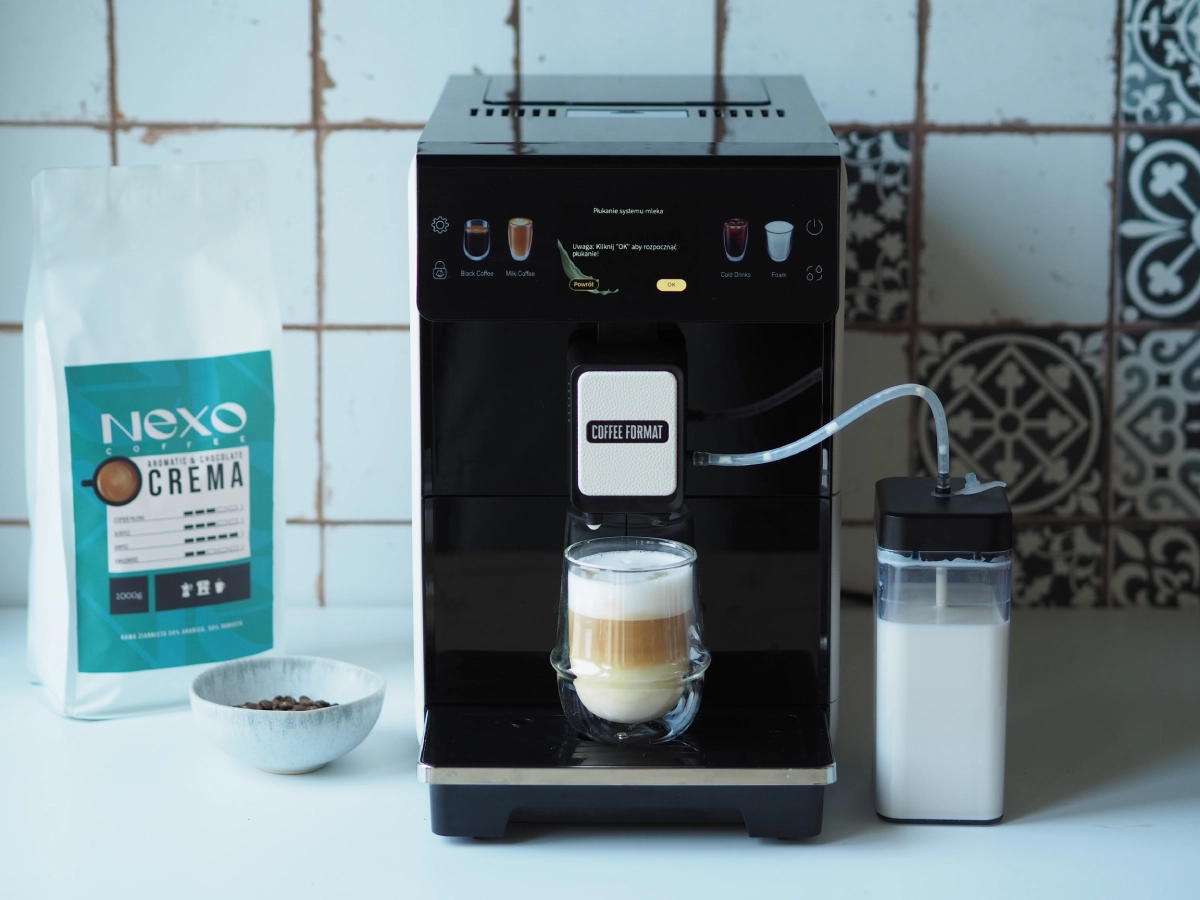 Kawy przygotowane w ekspresie Coffee Format MINI