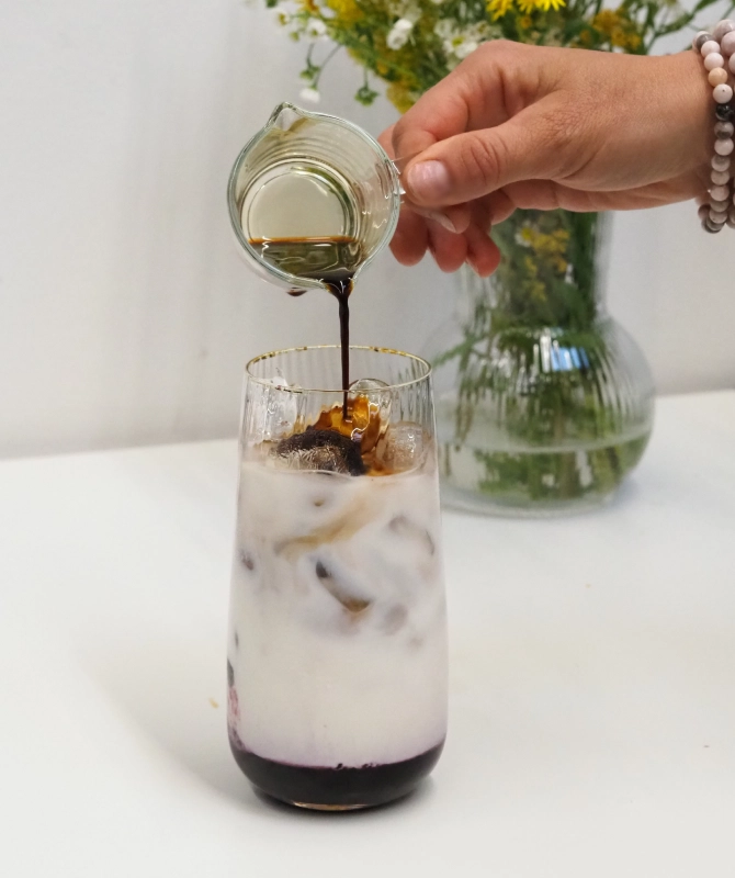 Blueberry Iced Coffee z koncentratem Jacobs Espresso Concentrate