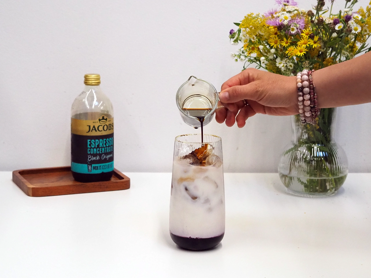 Blueberry Iced Coffee z koncentratem Jacobs Espresso Concentrate