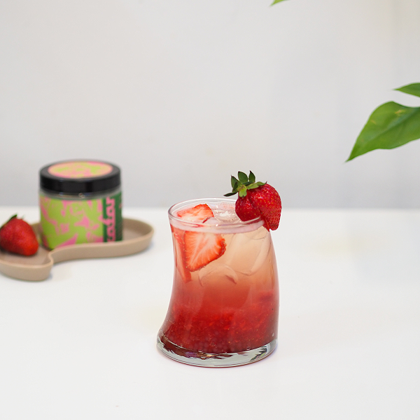 Truskawkowa Bubble Tea