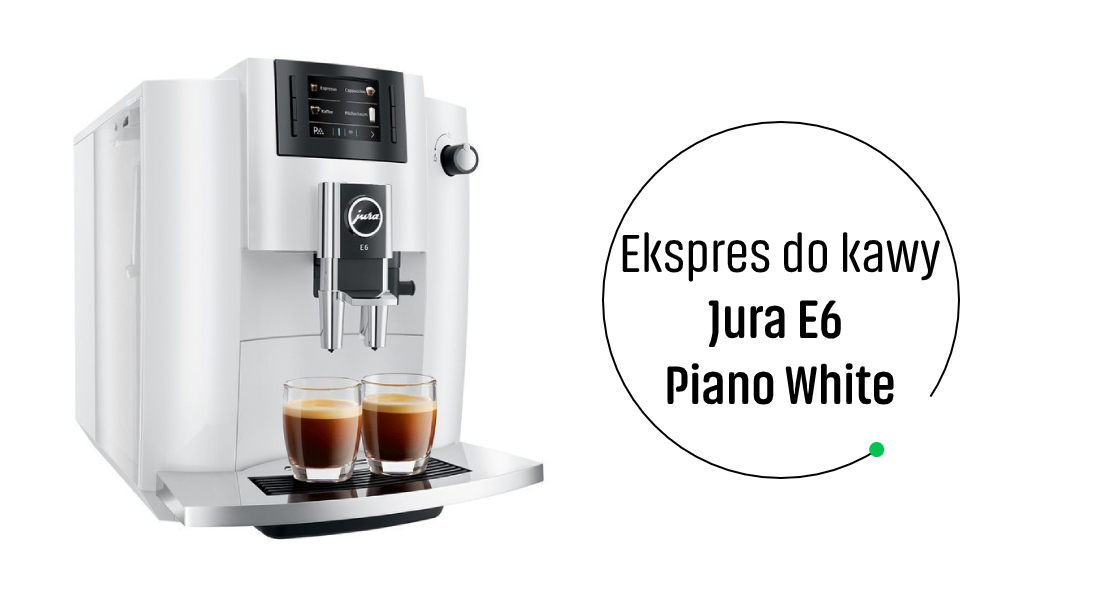 Jura E6 Piano White