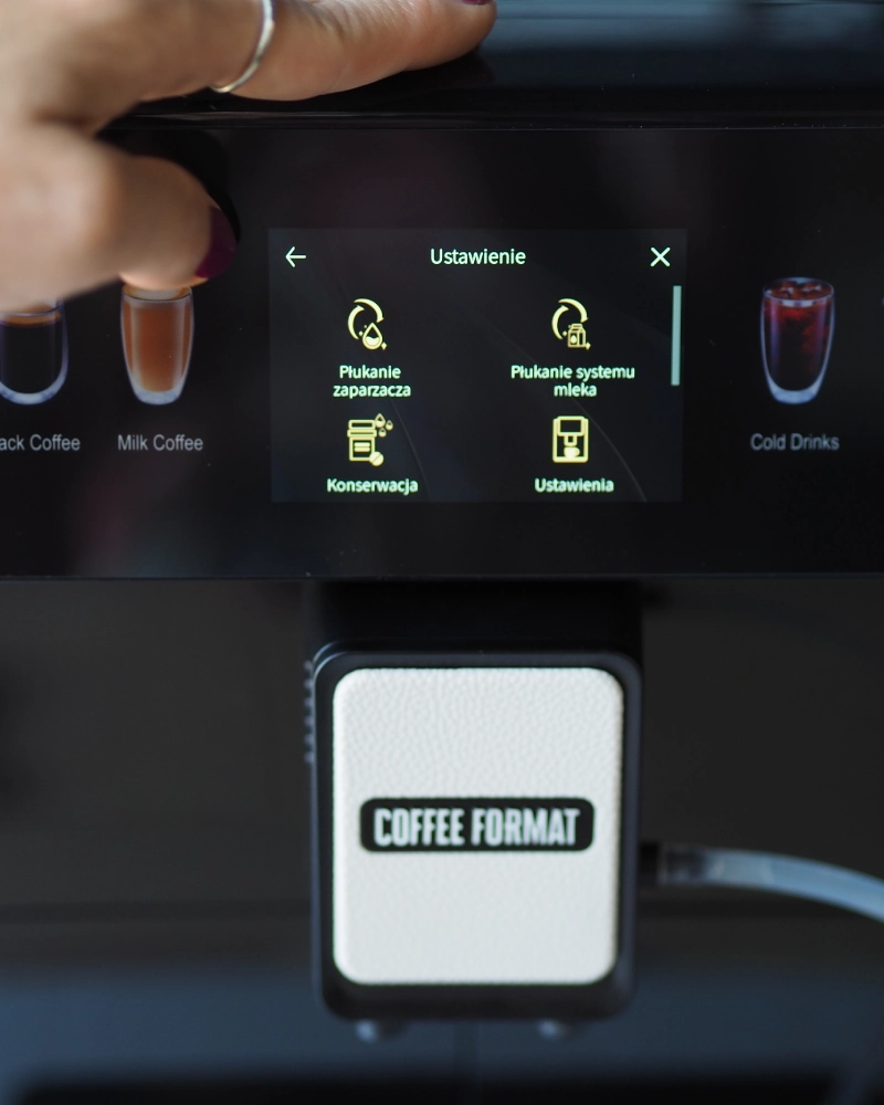 Konserwacja w ekspresie Coffee Format MINI OTC