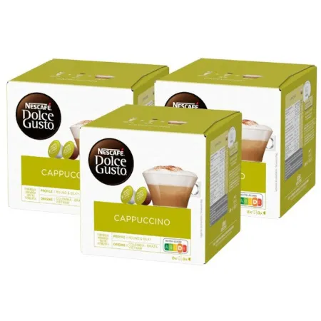ZESTAW Kapsułki Nescafé Dolce Gusto Cappuccino 3x16 sztuk