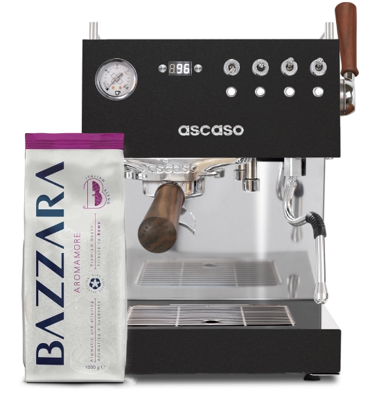 Ekspres ASCASO Steel DUO PID Black&Wood 2026