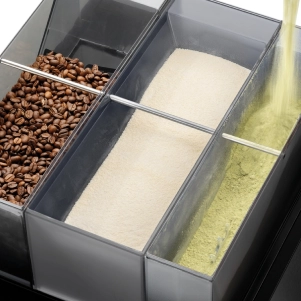 Pojemnik na ziarna i pojemniki na produkty instant w ekspresie Bartscher KV2 Topping