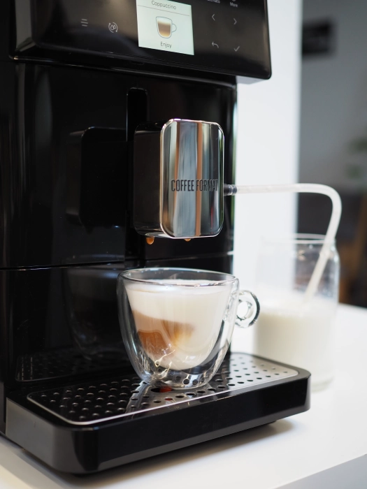 Idealna pianka mleczna w ekspresie Coffee Forma Free