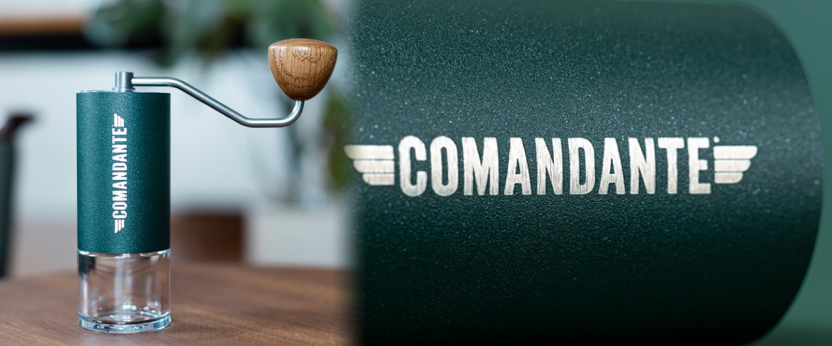 Comanadante ręczne niemieckie młynki do kawy