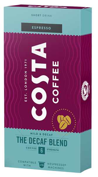 KAWA W KAPSUŁKACH COSTA COFFEE SIGNATURE BLEND LATTE KOMPATYBILNA Z DOLCE GUSTO®* - 16 SZT.