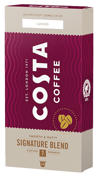 KAWA W KAPSUŁKACH COSTA COFFEE SIGNATURE BLEND LATTE KOMPATYBILNA Z DOLCE GUSTO®* - 16 SZT.