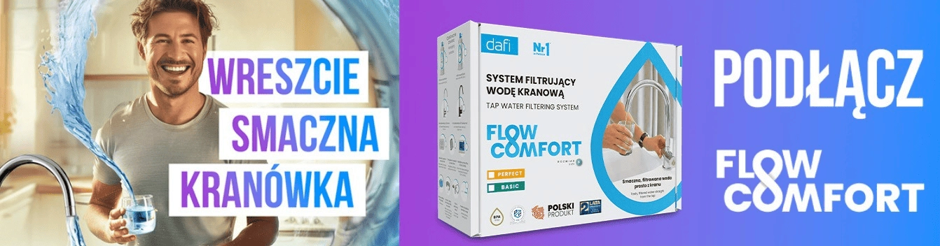 System filtrujący wodę kranową Dafi Flow Comfort