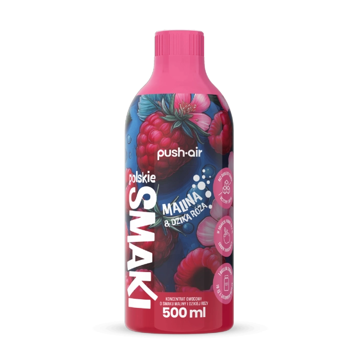 Koncentrat do wody Dafi PushAir Malina i Dzika Róża 500 ml