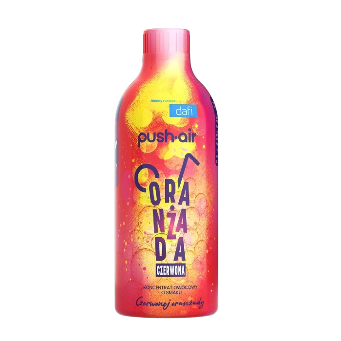 Koncentrat do wody Dafi PushAir Czerwona Oranżada 500 ml