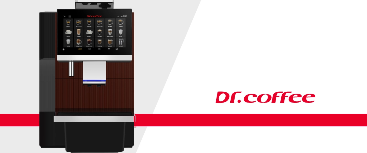 Ekspres Dr.Coffee F16 - profesjonalny ekspres do biura i HoReCa
