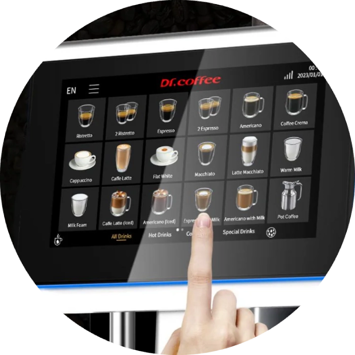 Ekran dotykowy Dr.Coffee T200
