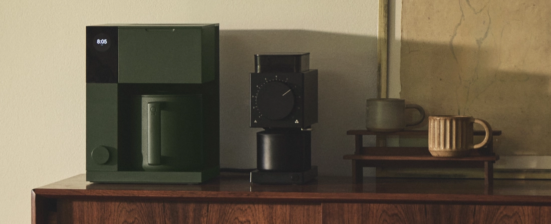 Fellow Aiden Precision Coffee Maker Woodland Green