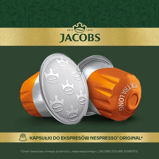Kapsułki Jacobs Guten Morgen XL do Nespresso Original