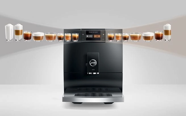Specjały kawowe w ekspresie JURA C9