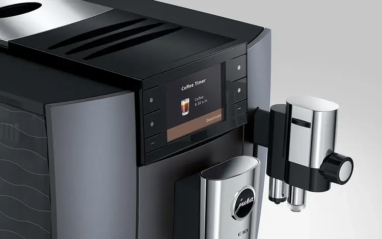 Nowoczesne technologie w ekspresie Jura E10 Onyx Grey (EA)