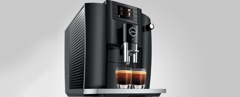 Profesjonalny Młynek Aroma w ekspresie Jura E6 Piano Black (EC)