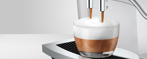 System PEP w ekspresie Jura E6 Piano White (EC)
