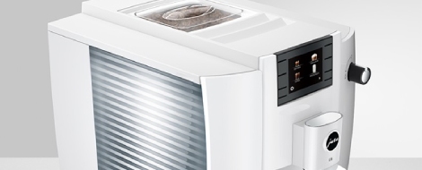 Design ekspresu Jura E6 Piano White (EC)