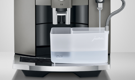 System czyszczenia Jura E8 Dark Inox