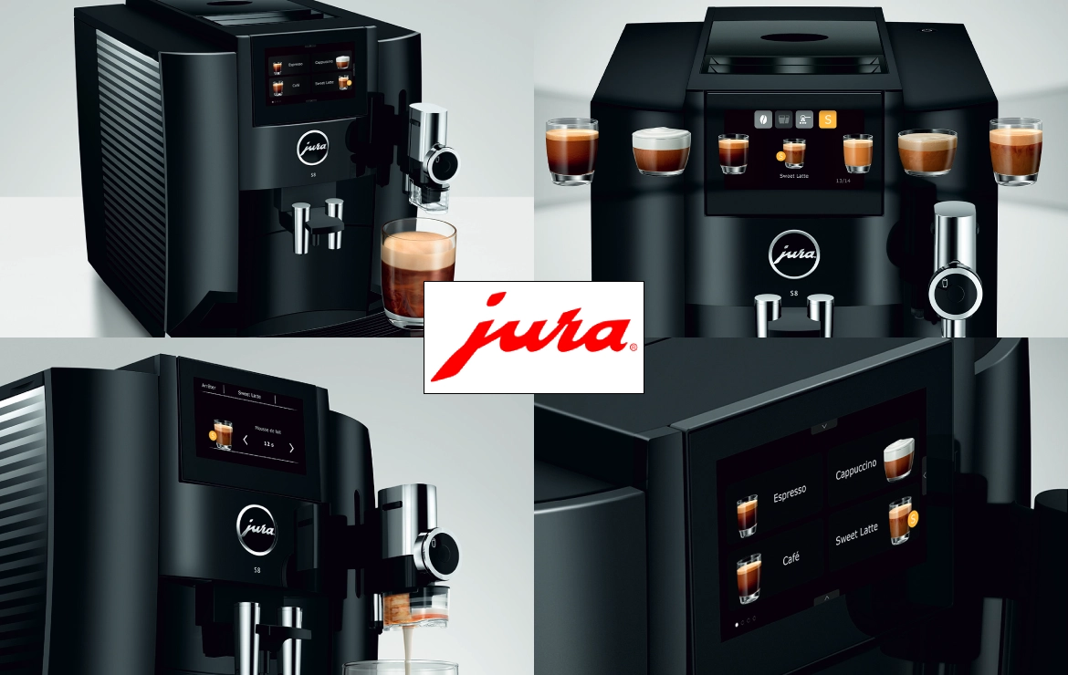 Ekspres Jura S8 Piano Black