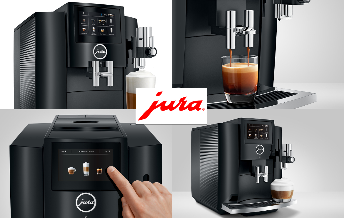 Ekspres Jura S8 Piano Black
