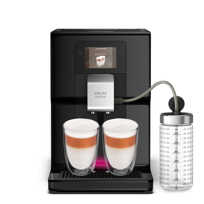Czarny ekspres do kawy KRUPS Intuition Preference EA873810